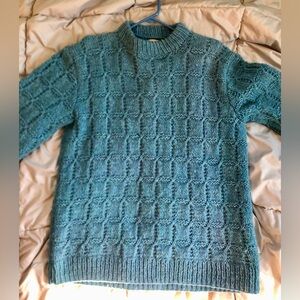 Hand Knit Wool Sweater